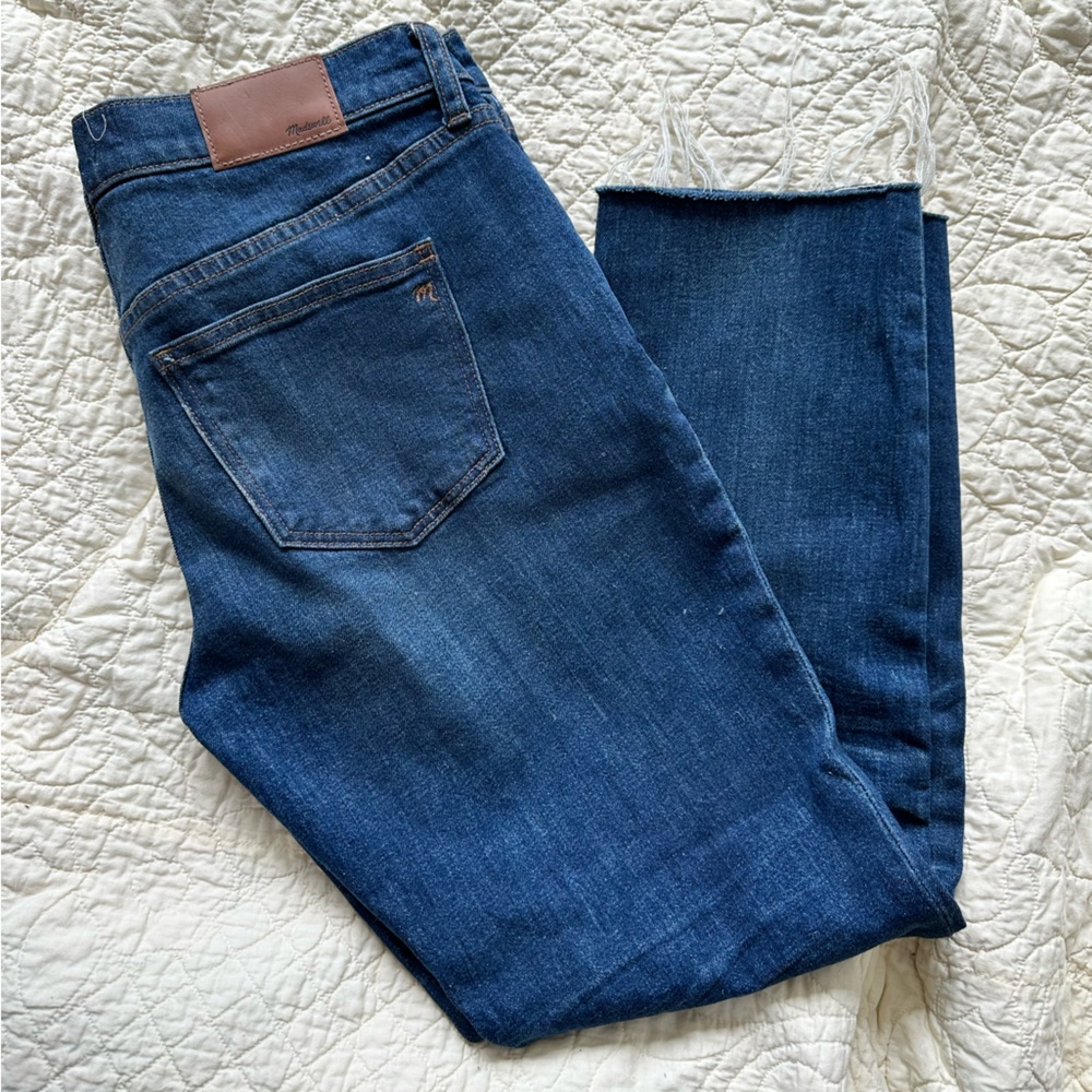 Madewell Dark Blue The Slim Boy Jean 27